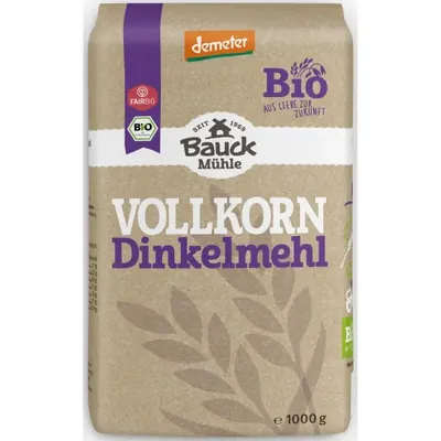 BIO - Farinha integral de ESPELTA, Demeter, 1kg