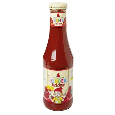 BIO - Ketchup c/adoçante de maça para crianças, 500ml