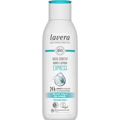 Lavera - Basis Sensitiv - Loção corporal express, 250ml
