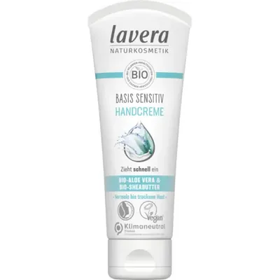 Lavera - Basis Sensitiv - Creme para mãos, 75ml