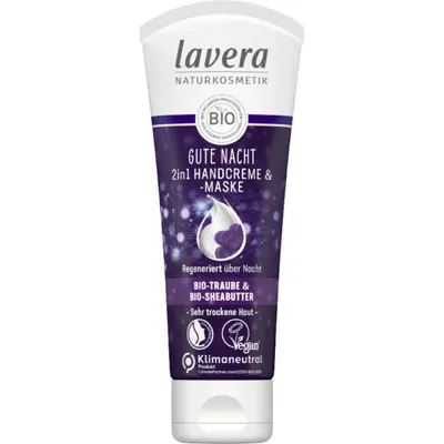 Lavera - Creme e Mascara p/ mãos, NOITE, 75ml