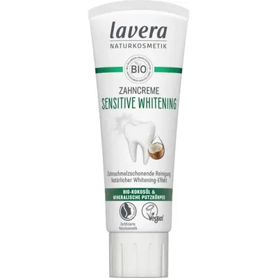 Lavera - Pasta de dentes - Branqueadora Sensitive, 75ml