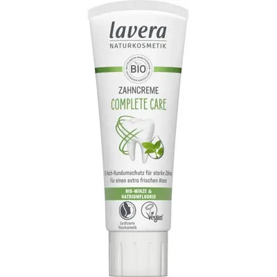 Lavera - Pasta de dentes - Cuidado completo c/ flúor, 75ml