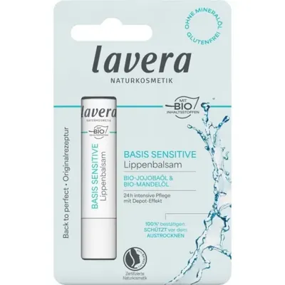 Lavera - Basis Sensitiv - Batom hidratante, 4,5g
