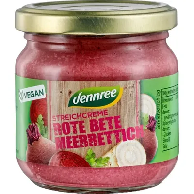 BIO - Paté de Beterraba e Rábano picante, 180g