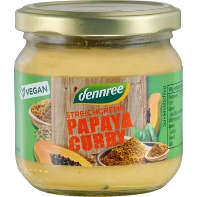 BIO - Paté de Papaia e Caril, 180g