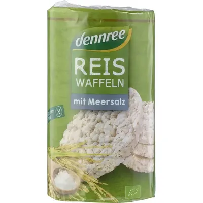 BIO - Galetes de arroz c/ sal marinho, 100g