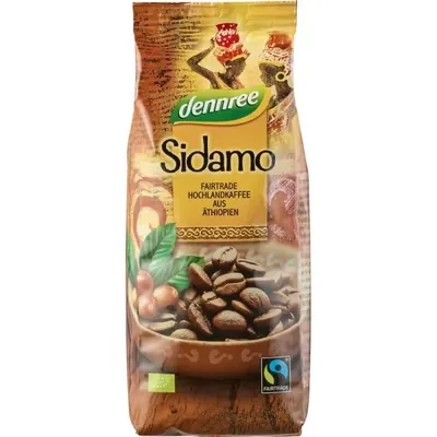 BIO - Café tostado Sidamo, moído, 250g