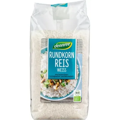 BIO - Arroz redondo branco, 1Kg