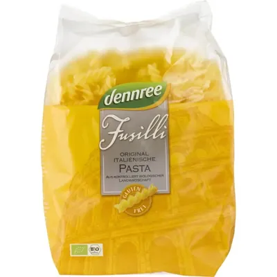 BIO - Fusilli de milho e arroz, sem glúten, 500 gr