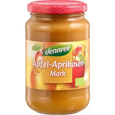 BIO - Polpa de Maçã e damascos, 360g
