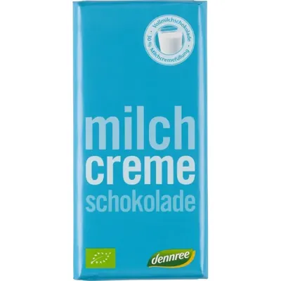 BIO - Chocolate de leite gordo c/ Creme de leite, 100g