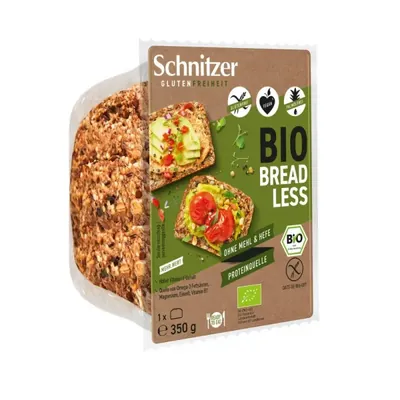 BIO - Pão "Bread Less", sem farinha, fermento e SEM GLÚTEN, 350g