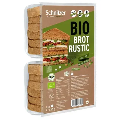 BIO - Pão de Milho fatiado, SEM GLÚTEN, 430g