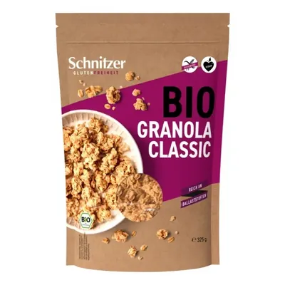 BIO - Granola Clássica sem GLÚTEN, VEGAN, 325g