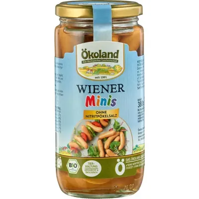 BIO - Salsichas mini-vienenses, 380g (180g)