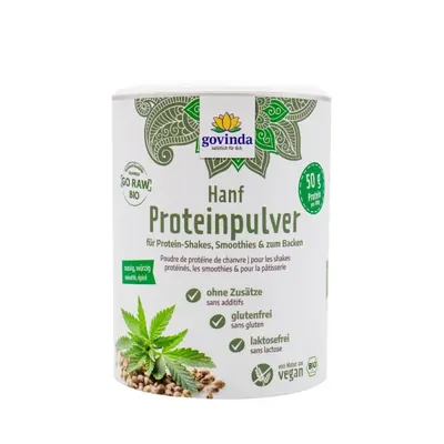 BIO - Proteína de cânhamo em pó, 400g