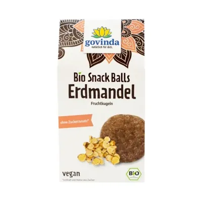 BIO - Snack Balls de Massapão e Nozes Tigre, VEGAN, 100g