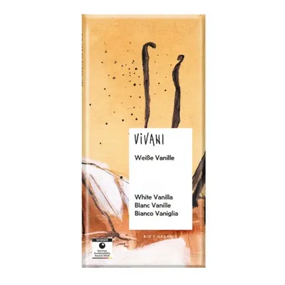 VIVANI - Chocolate BIO - Branco c/ Baunilha, 80g