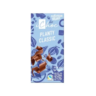 iChoc - Chocolate BIO - Clássico, VEGAN, 80g