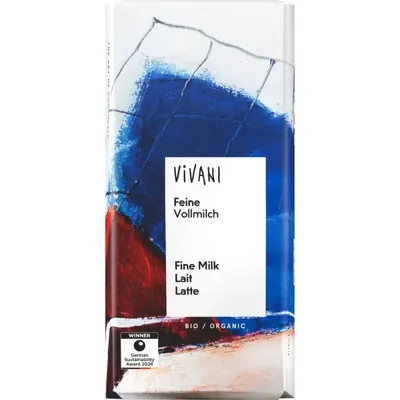 VIVANI - Chocolate BIO - Leite, 80g