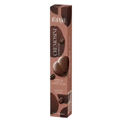 BIO - VIVANI- Gotas de Chocolate Espresso Cremosini, 100g