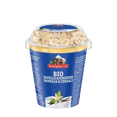 BIO - Iogurte de Baunilha c/ crumble 3,9%, 150g