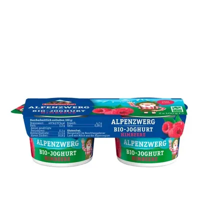 BIO - Anões dos Alpes Framboesa 3,9%, 2x100g