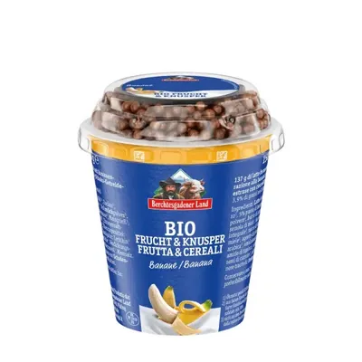 BIO - Iogurte de Banana c/ bolas chocolate 3,9%, 150g