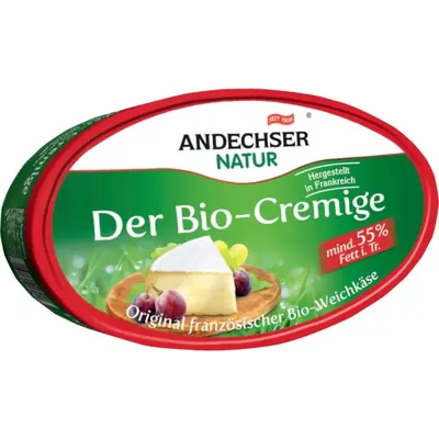 BIO - Queijo cremoso 55%, 200g