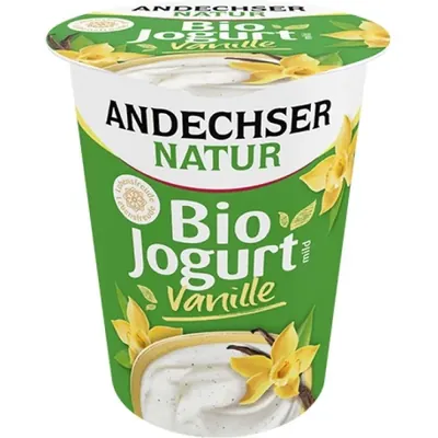 BIO - Iogurte suave Baunilha 3,8%, 400g Cp.