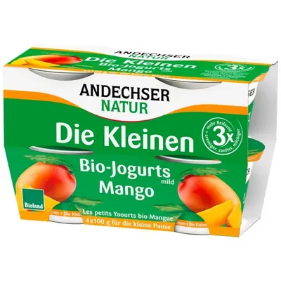BIO - Iogurte Manga 3,8%, cluster 4x100g