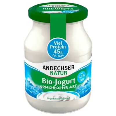 BIO - Iogurte Natural, Estilo Grego 0,2%, 500g