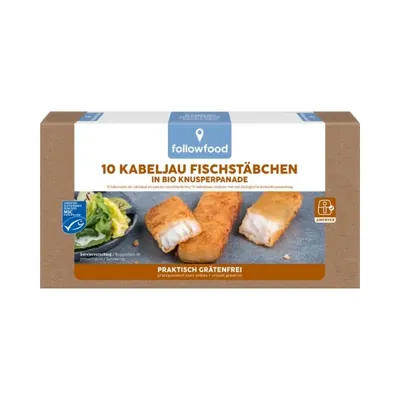MSC - Douradinhos de Bacalhau (10 uni.), 250g