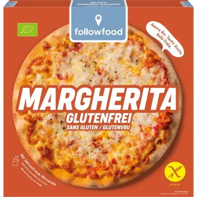 BIO - Pizza Margherita, Massa Fina, Forno de Pedra a Lenha, SEM GLUTÉN, 282g