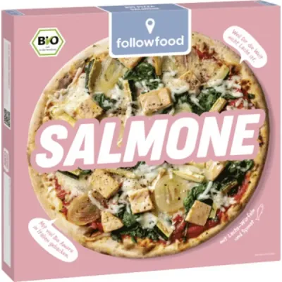BIO - Pizza Salmão, Massa Fina, 328g