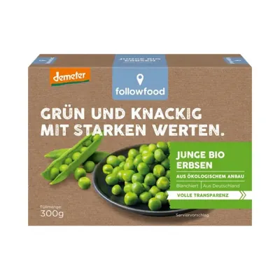 BIO - Ervilhas, Demeter, 300g