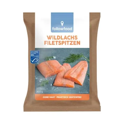 MSC - Filetes de Salmão selvagem, 360g