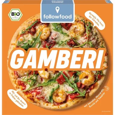 BIO - Pizza Camarão, Forno de Pedra a Lenha, 329g 