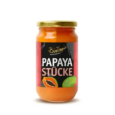 BIO - Papaia em sumo de Ananás, 370g (200ml)