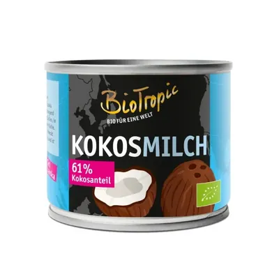BIO - Leite de coco 22 % gordura, 200ml