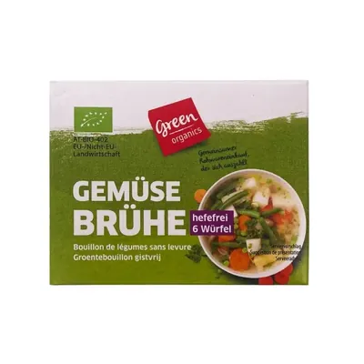 BIO - Cubos de caldo vegetal, 6x0,5l, 63g