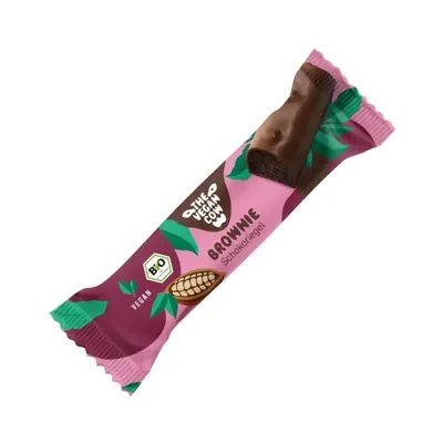 BIO - THE VEGAN COW - Barra de chocolate tipo Brownie, 40g