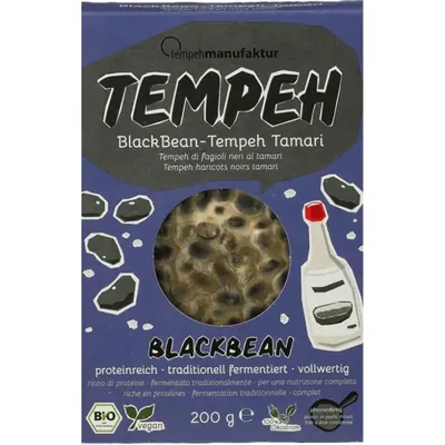 BIO - TEMPEH Feijão preto, 200g