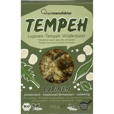 BIO - TEMPEH Tremoço e Ervas Silvestres, 170g