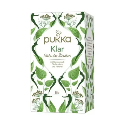 BIO - PUKKA - Clear, 20 saq. x 1,8g