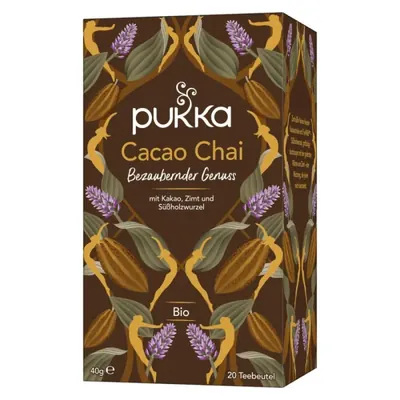 BIO - PUKKA - Cacao Chai, 20 saq. x 2g
