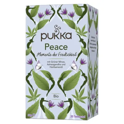 BIO - PUKKA - Paz - Momentos de tranquilidade,  20 saq. x 1,5g