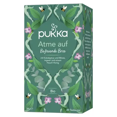 BIO - PUKKA - Atme Auf, Respirar,  20 saq. x 1,9g