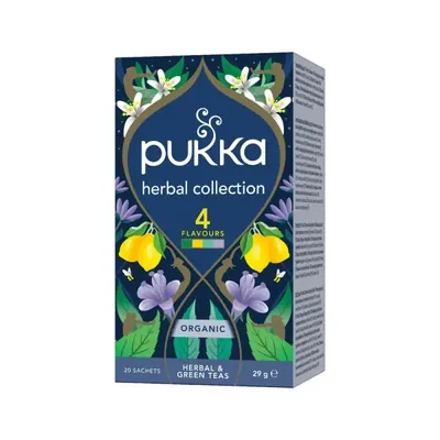 BIO - PUKKA - Seleção de 4 chá de ervas, 20 saq. X 1,45g